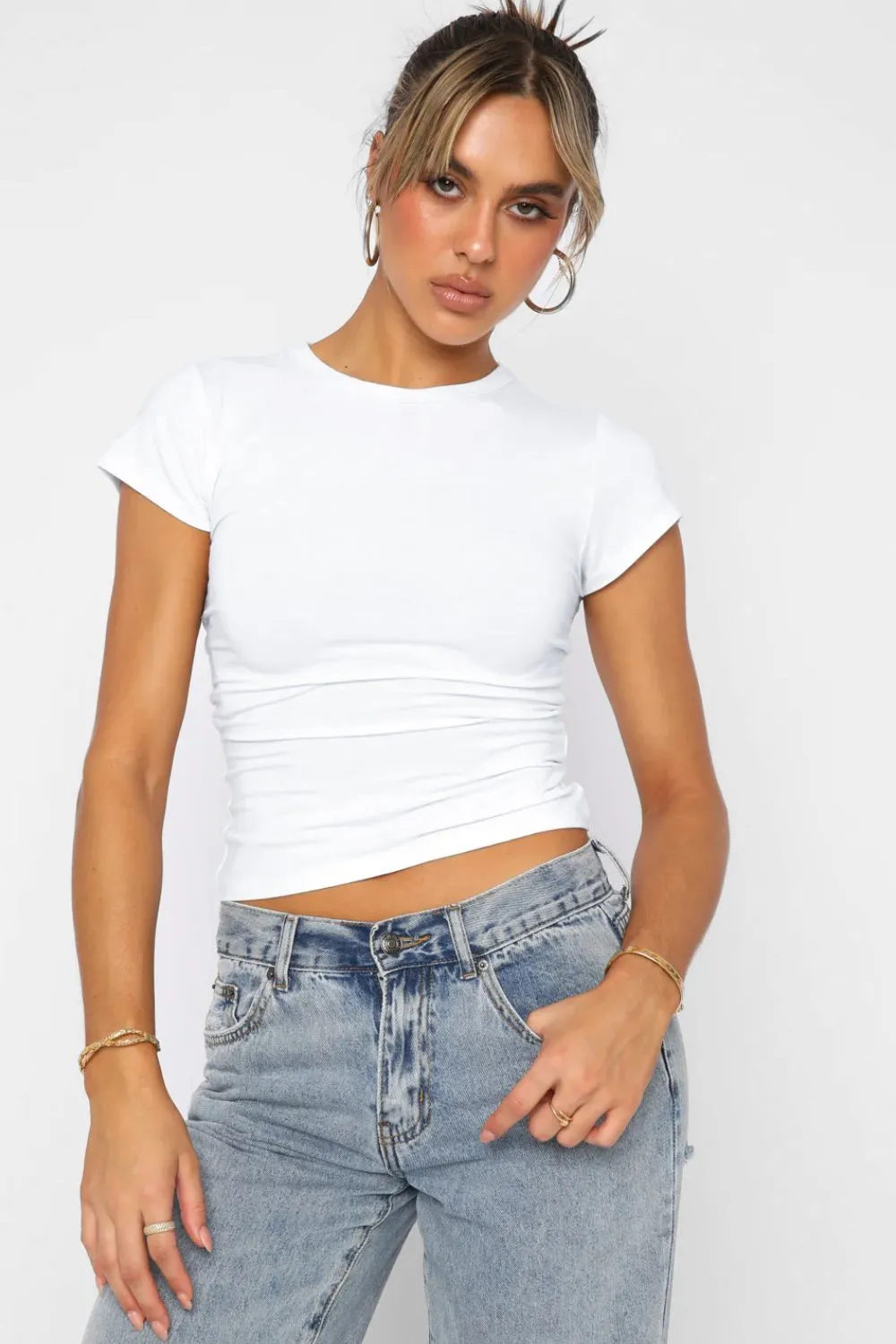 Crewneck Short Sleeve Tee, image 3