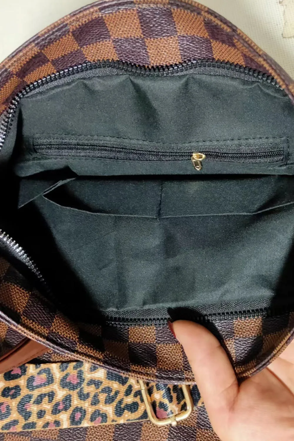 PU Leather Shoulder Bag with Tassel, image 8