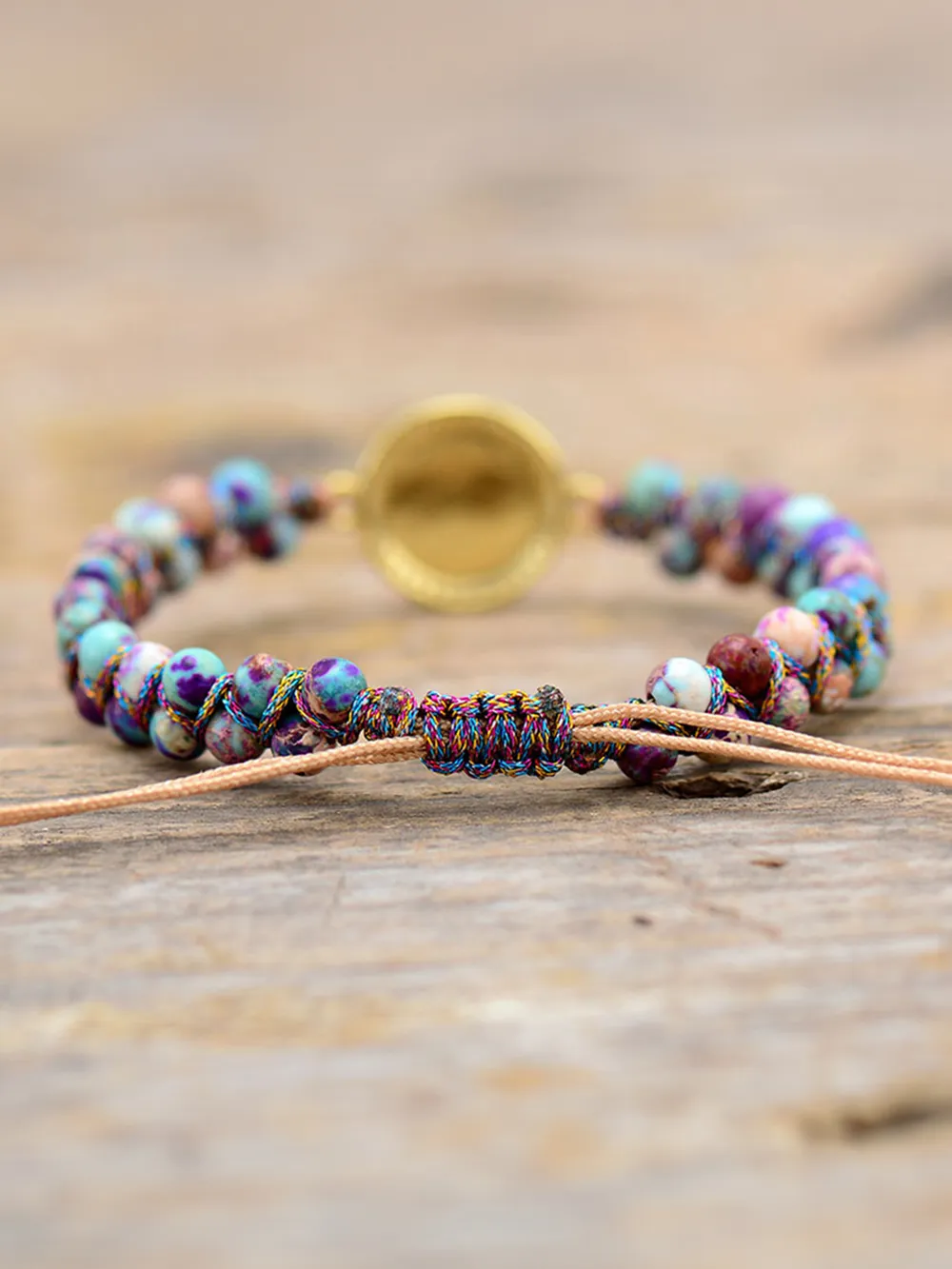Imperial Jasper Beaded Bracelet, image 4