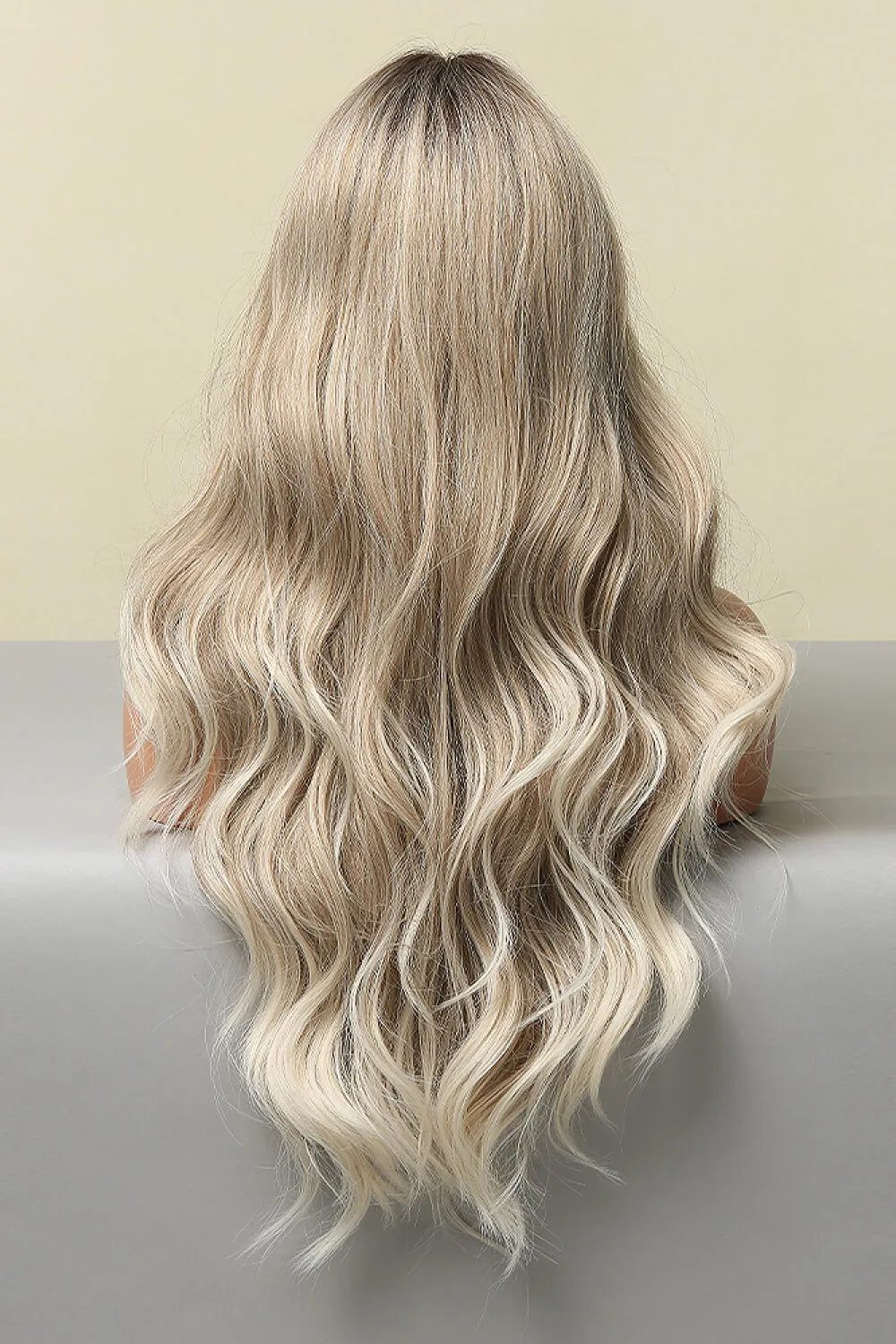 Full Machine Made Long Wave Wigs 26'', image 5