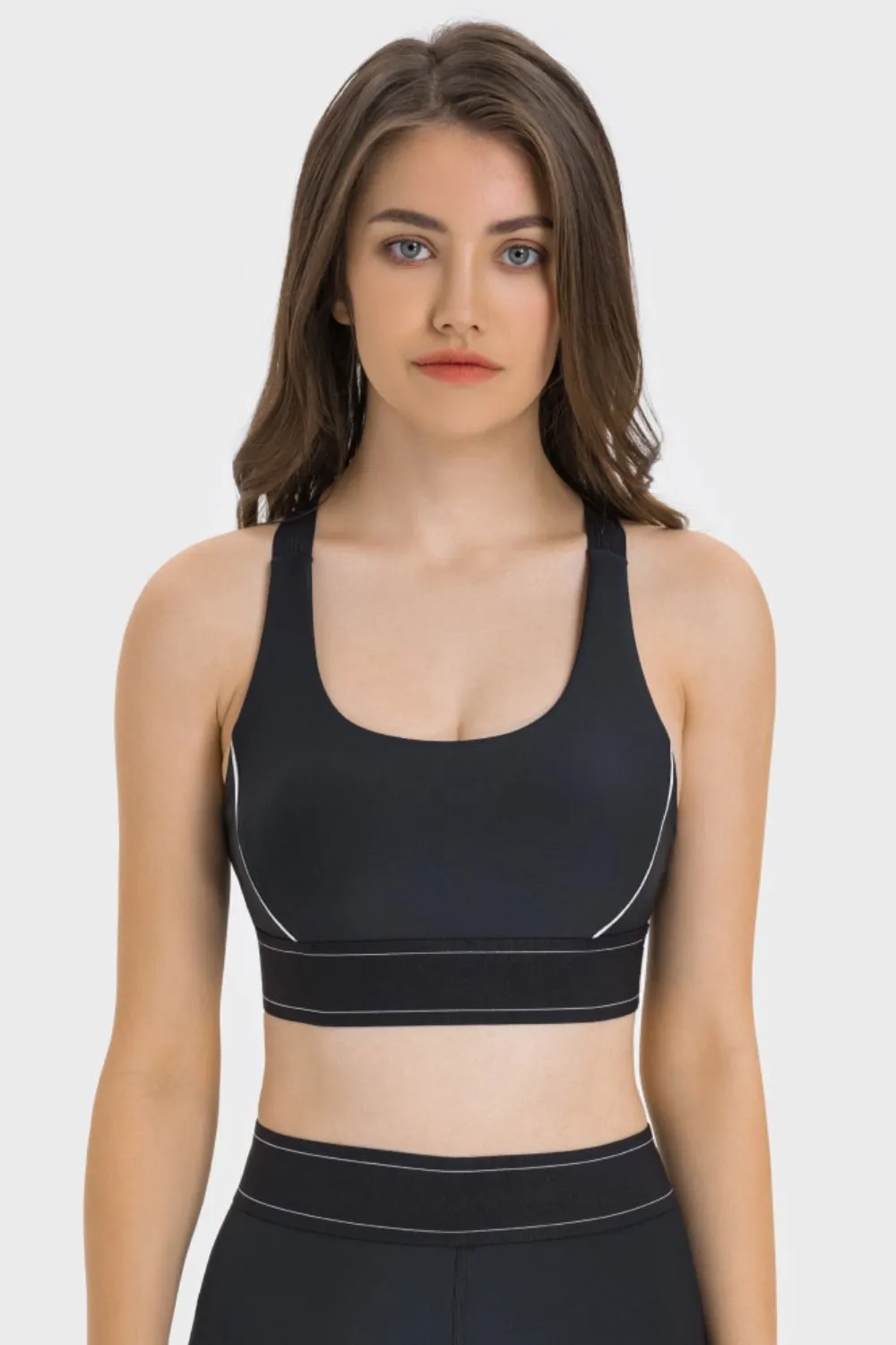 Contrast Sports Bra, image 4