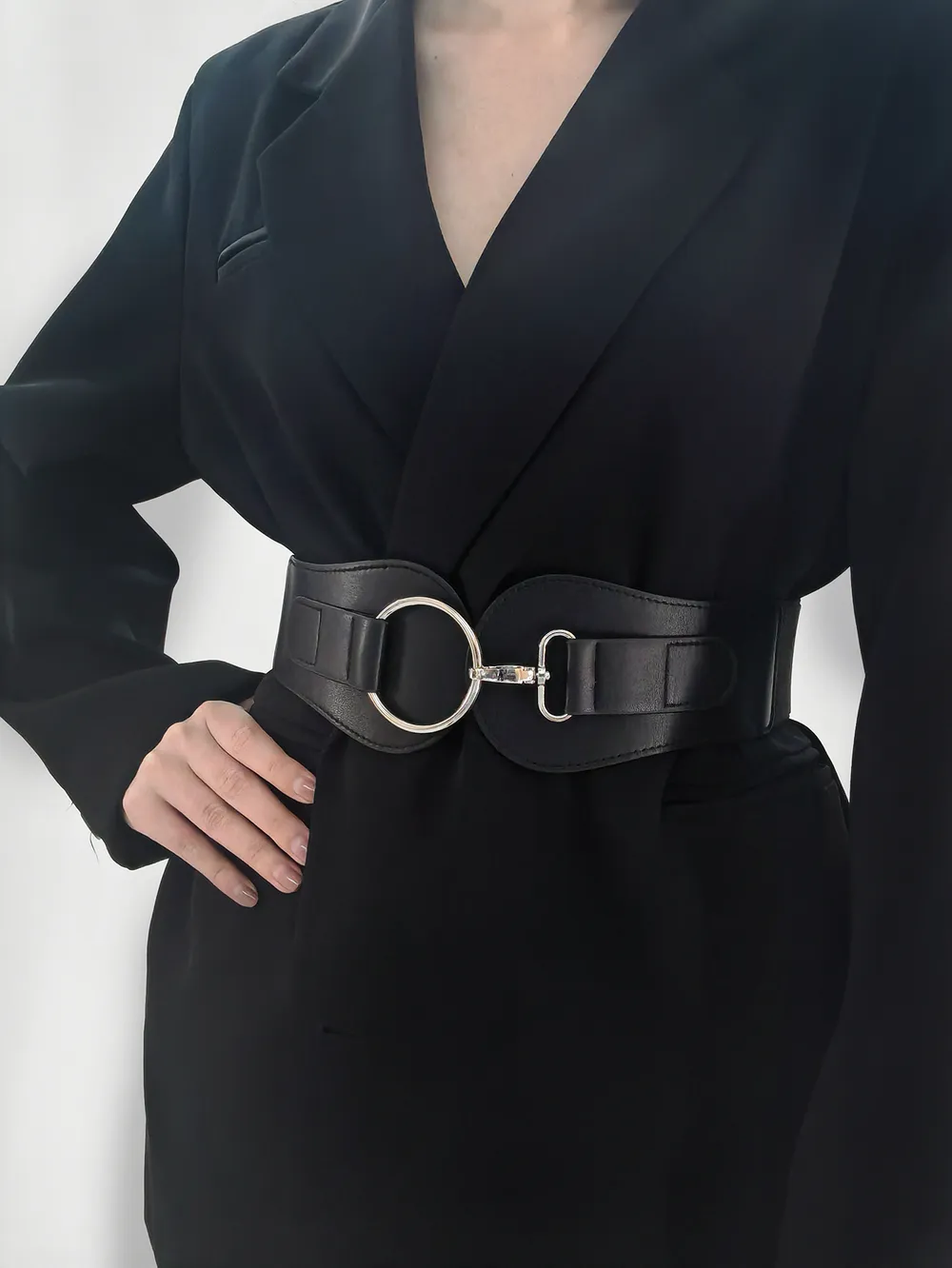 PU Elastic Wide Belt, image 9