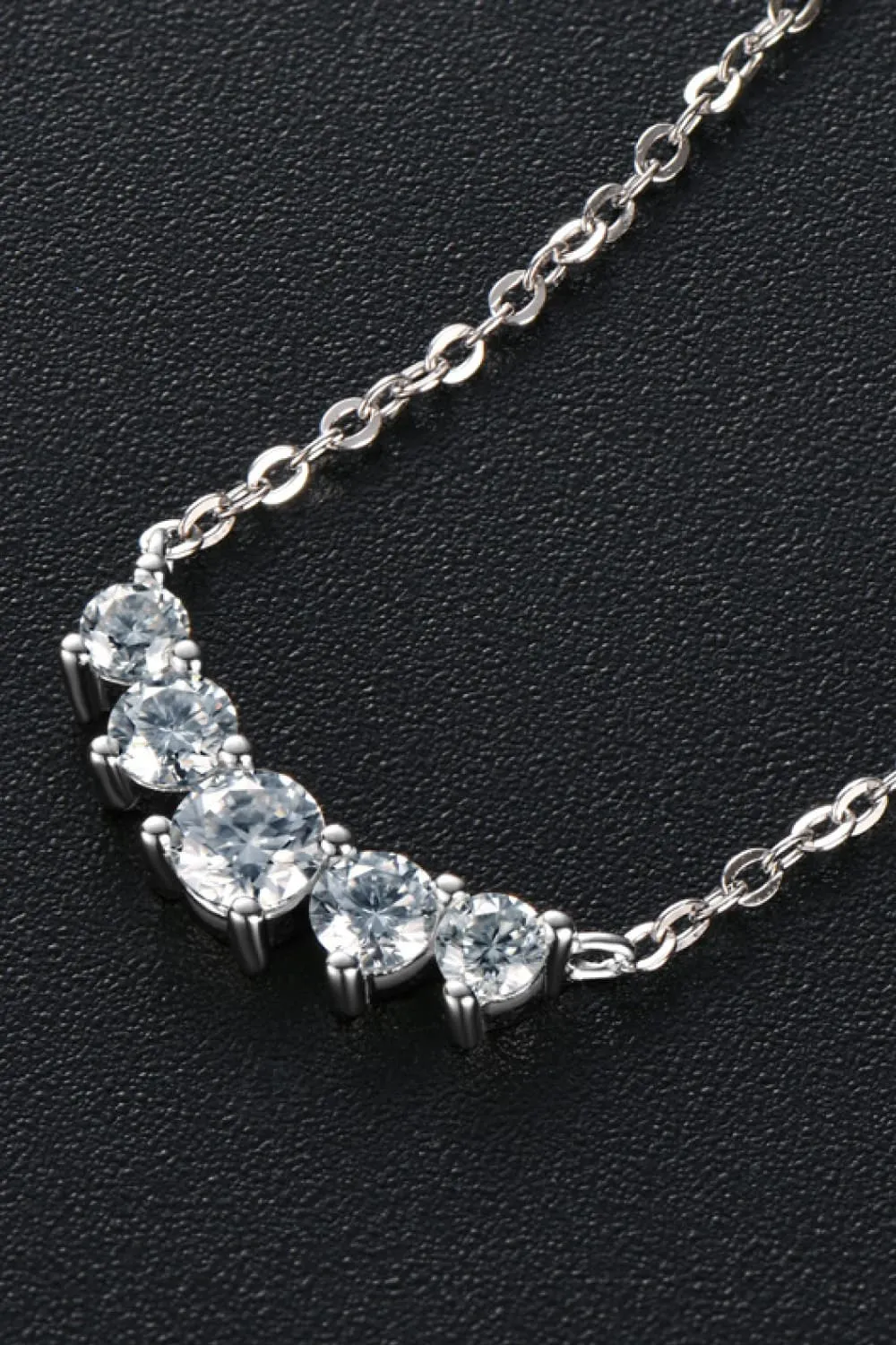 Moissanite Pendant Necklace, image 3