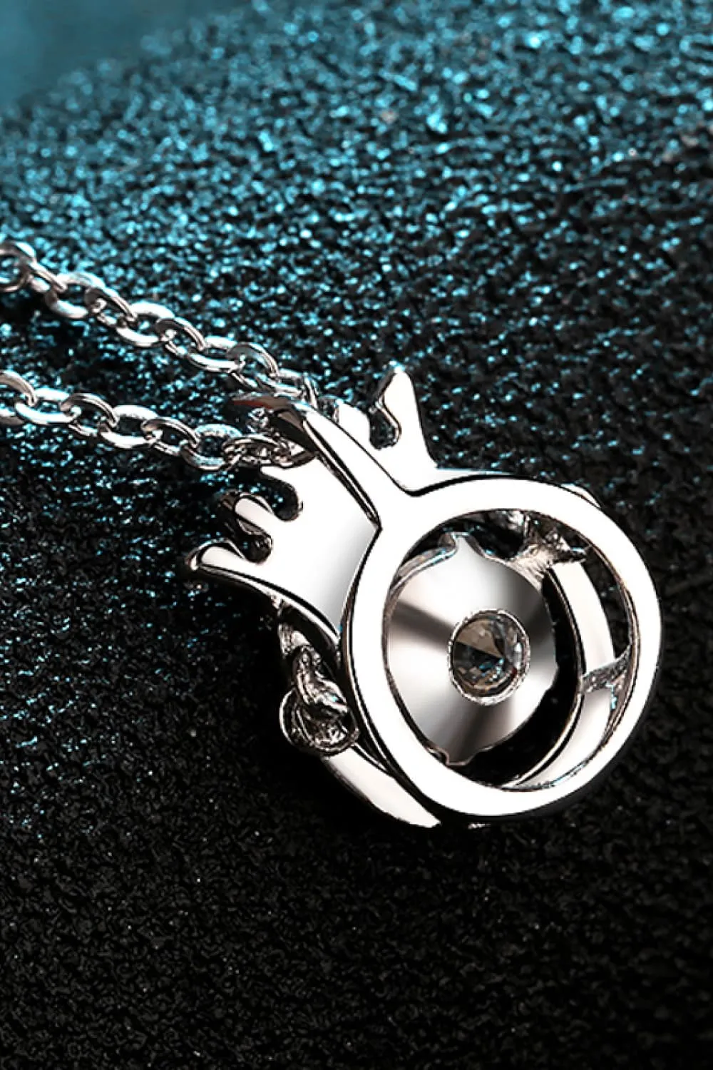 Moissanite 925 Sterling Silver Necklace, image 4