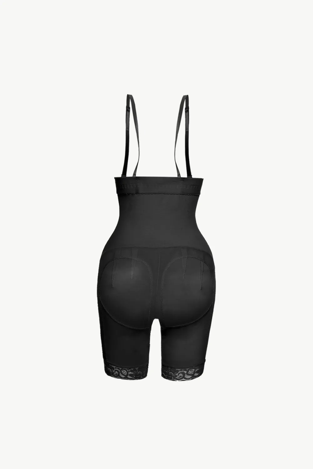 Full Size Hook-and-Eye Lace Trim Shaping Bodysuit, image 7