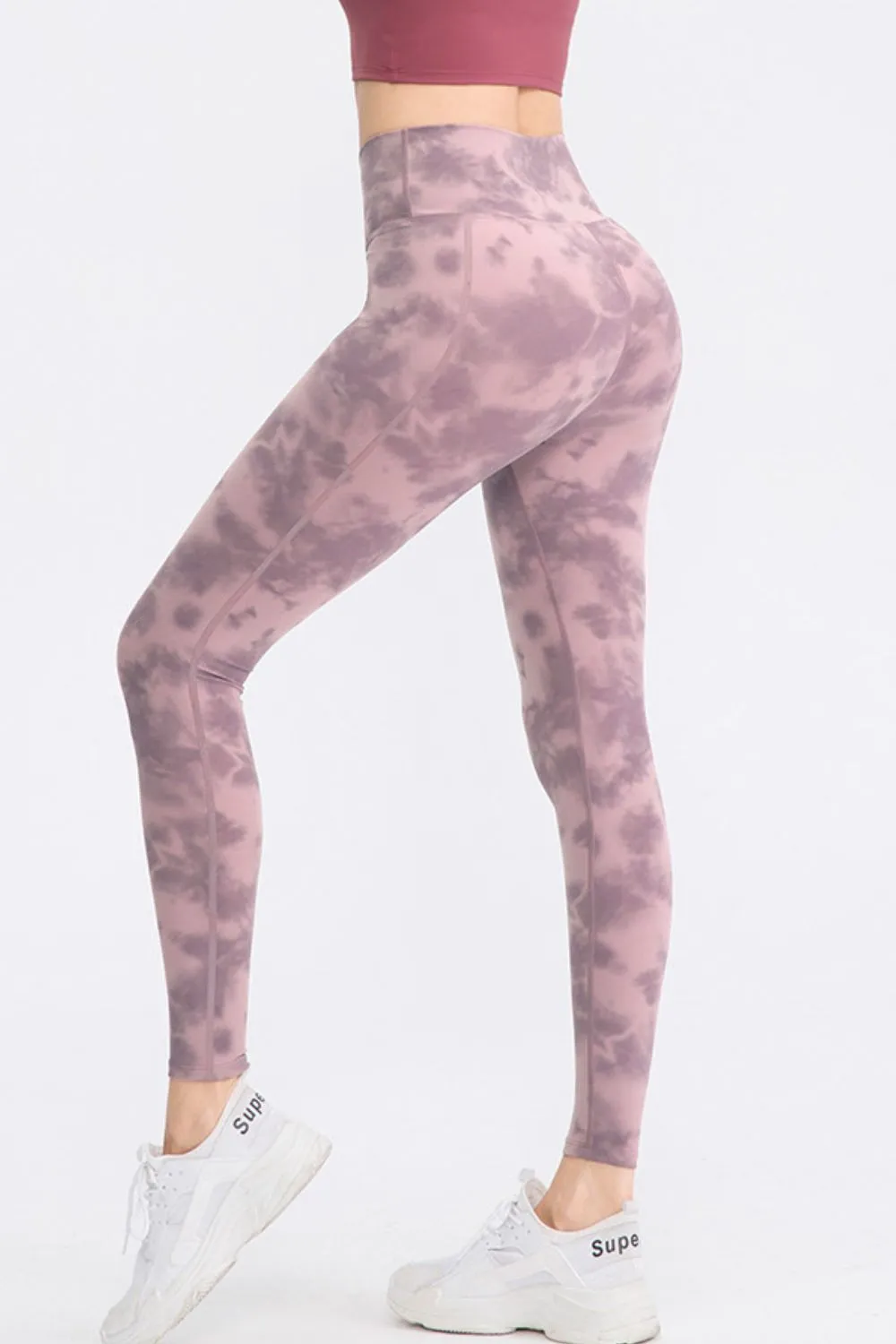 Wide Waistband Slim Fit Long Sports Pants, image 6