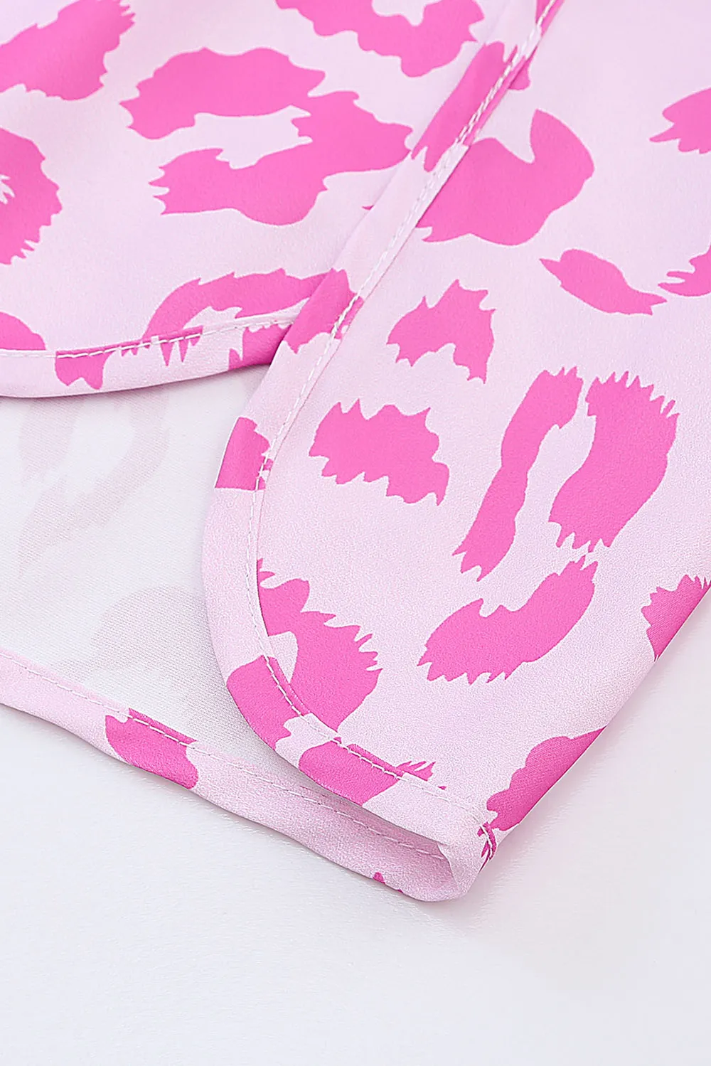 Leopard Elastic Waist Shorts, image 12