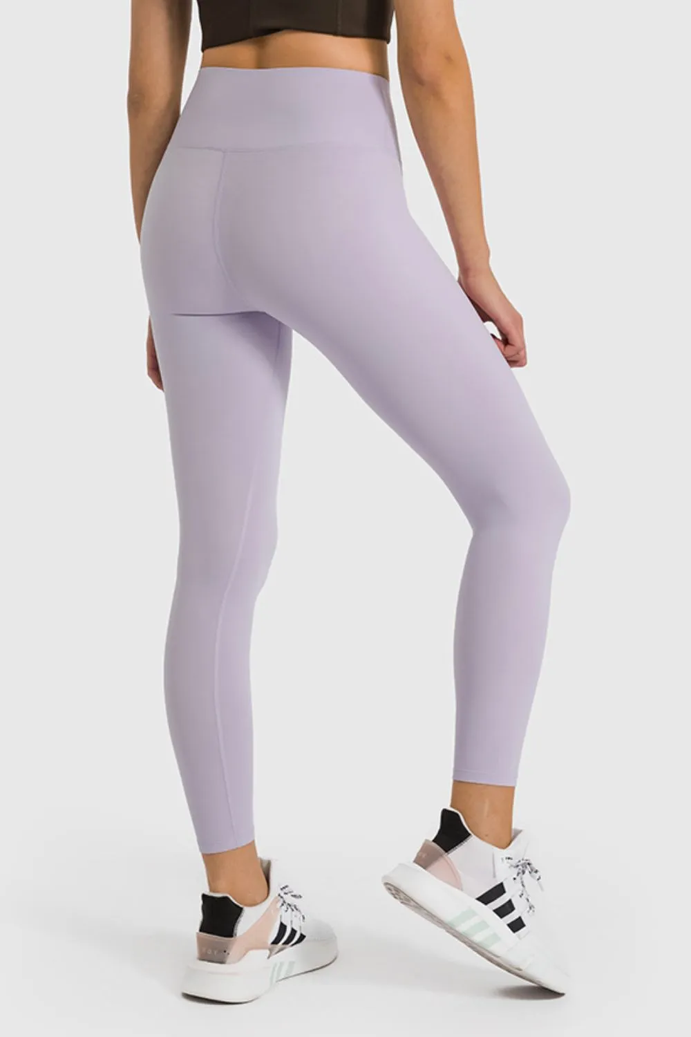 High Waist Ankle-Length Yoga Leggings, image 9