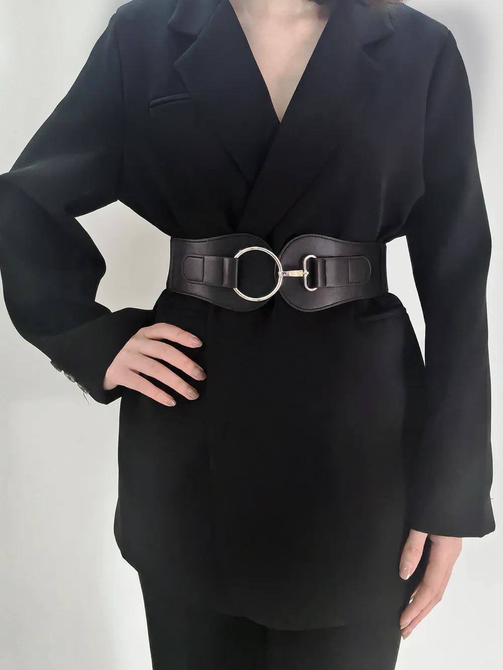PU Elastic Wide Belt, image 8