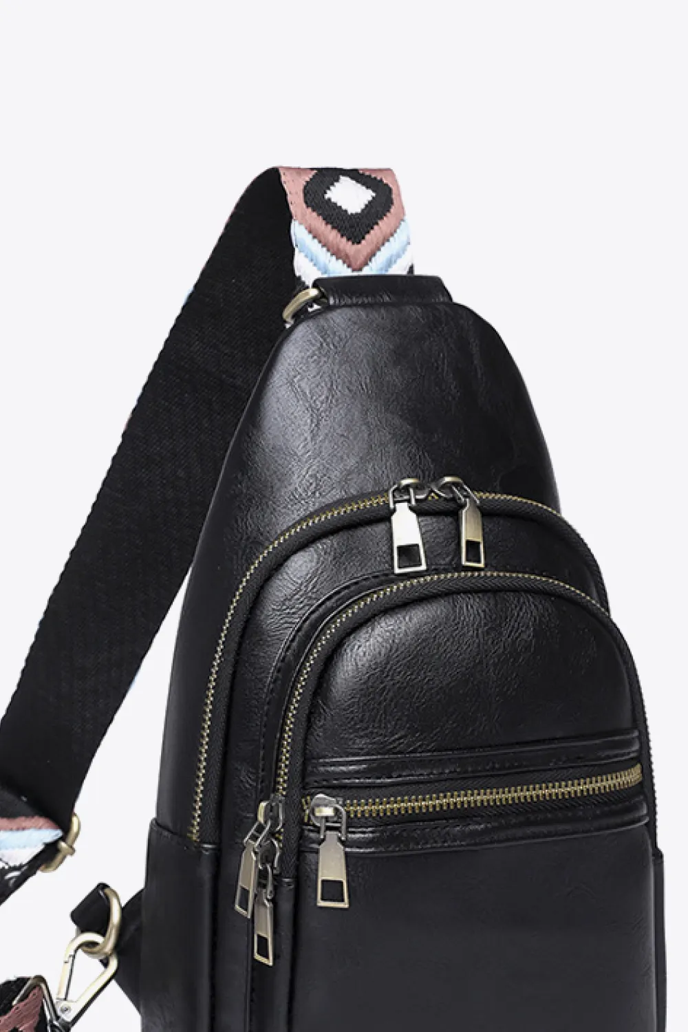 It's Your Time PU Leather Sling Bag, image 11