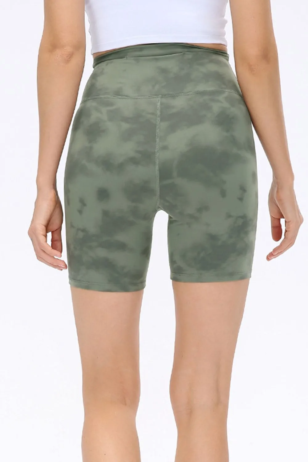 Wide Waistband Sports Shorts, image 4