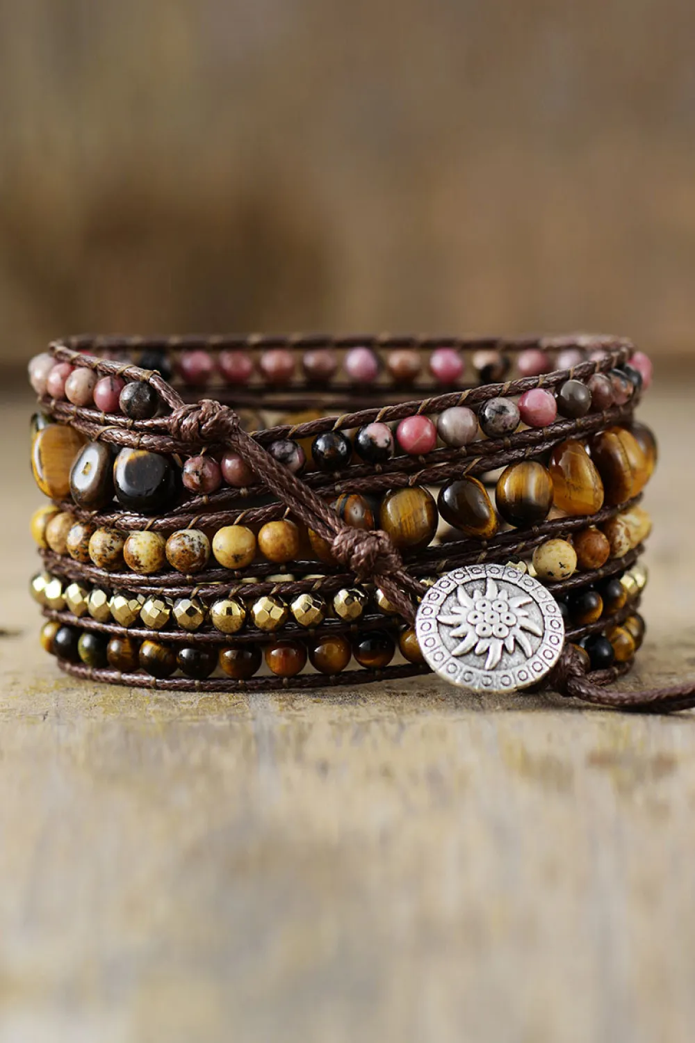 Natural Stone Layered Bracelet, image 3
