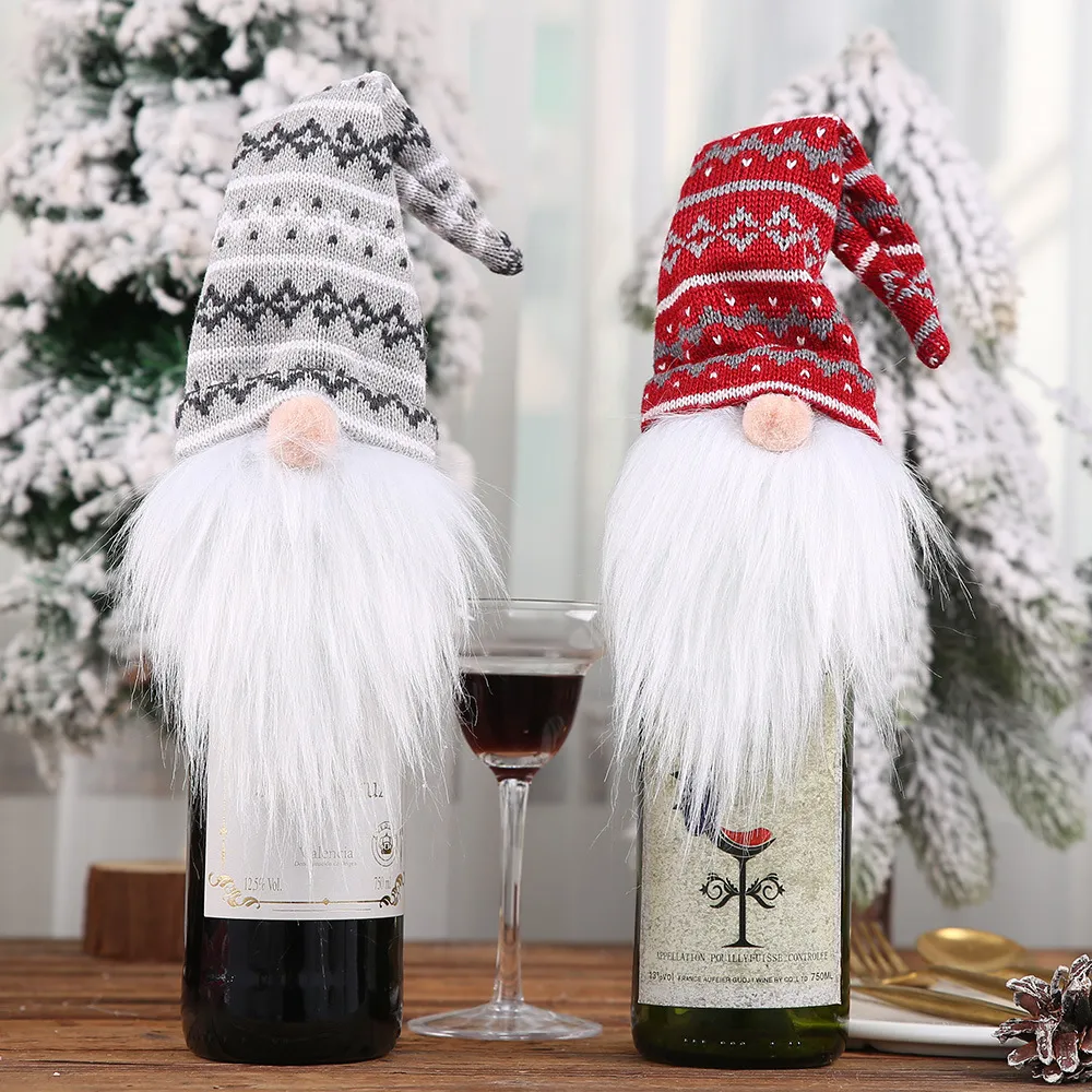 Assorted 2-Piece Wine Bottle Covers, image 5