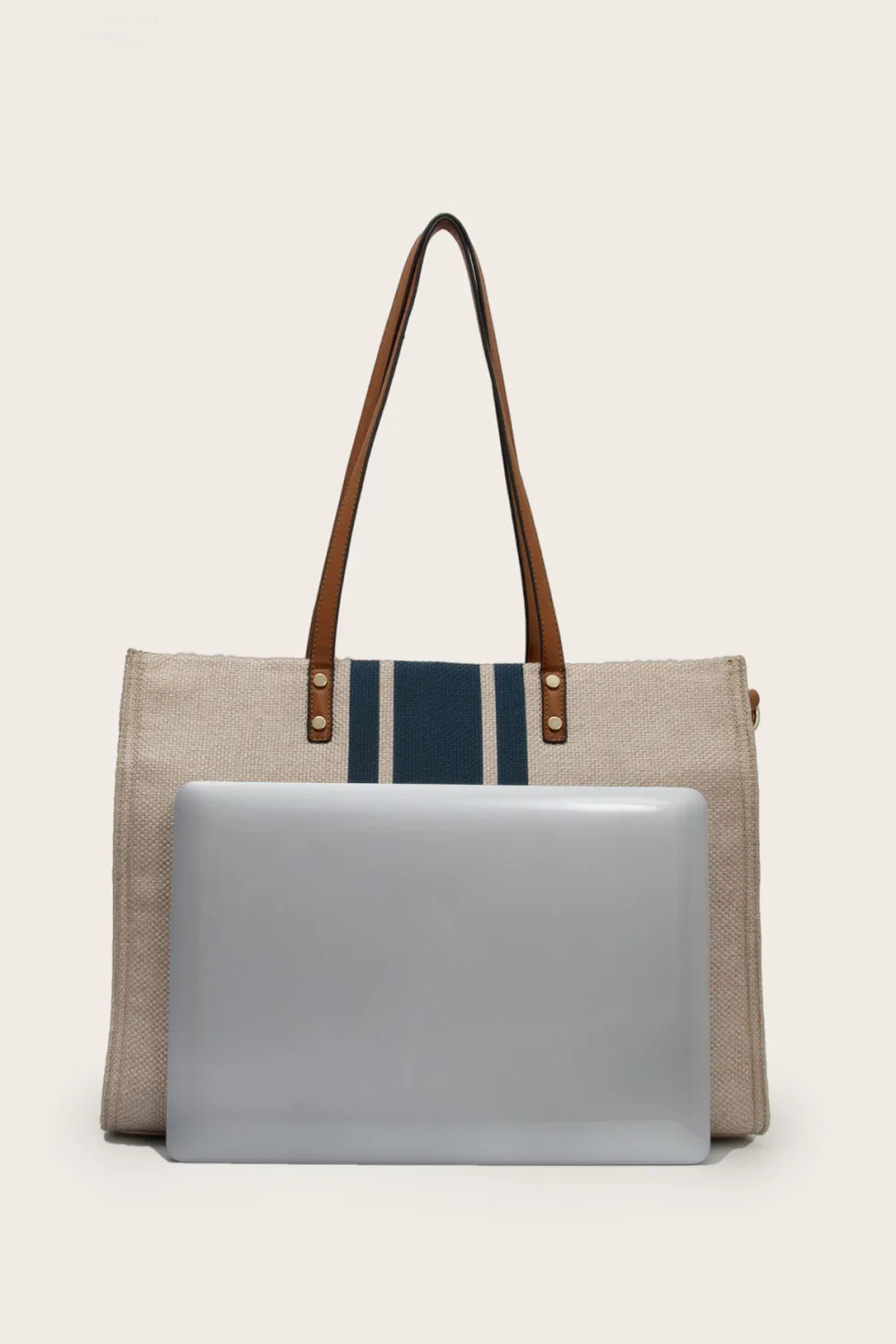 Striped Tote Bag, image 3