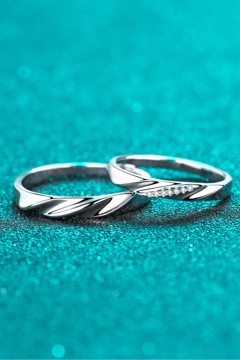 Minimalist 925 Sterling Silver Rhodium-Plated Ring, image 6