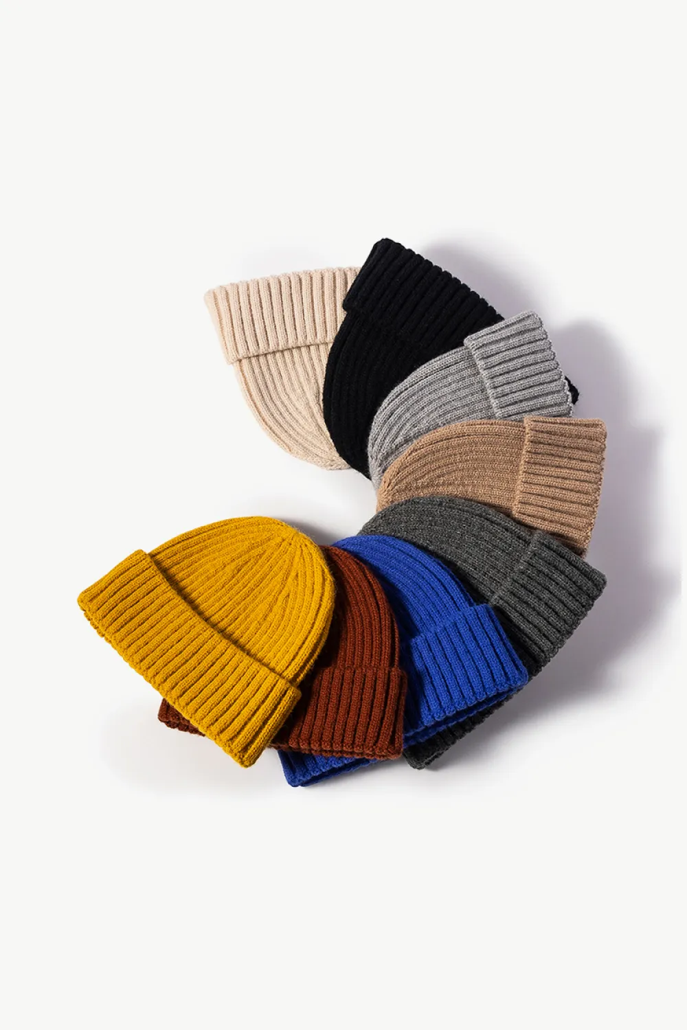 Rib-Knit Cuff Beanie, image 26