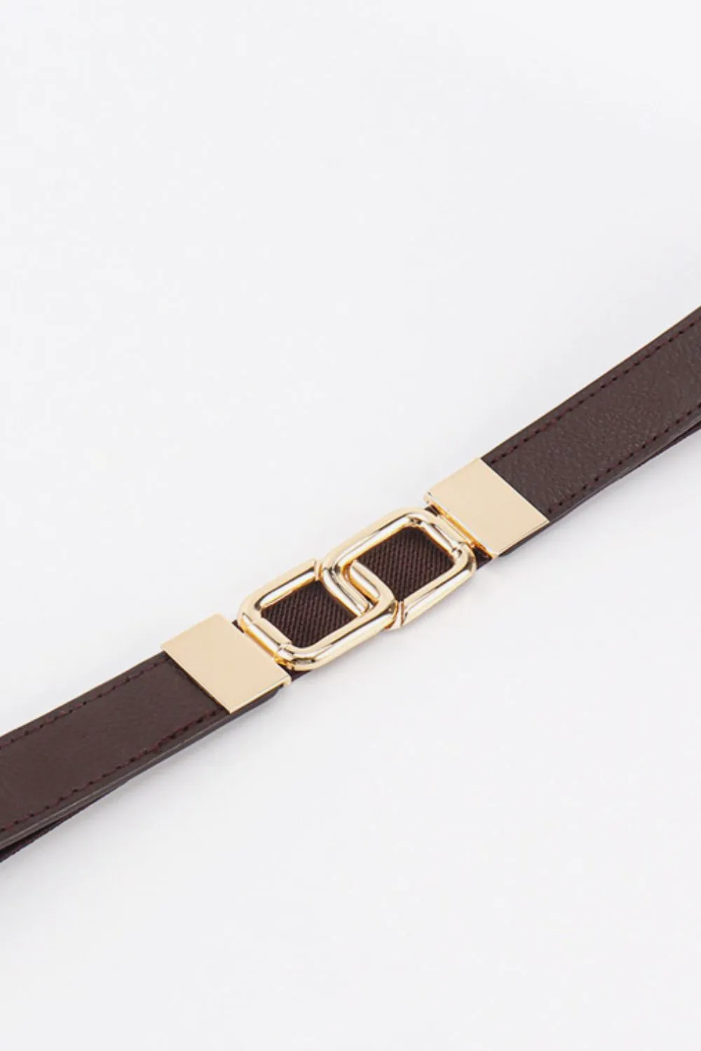 Geometric Double Buckle Elastic Belt, image 16