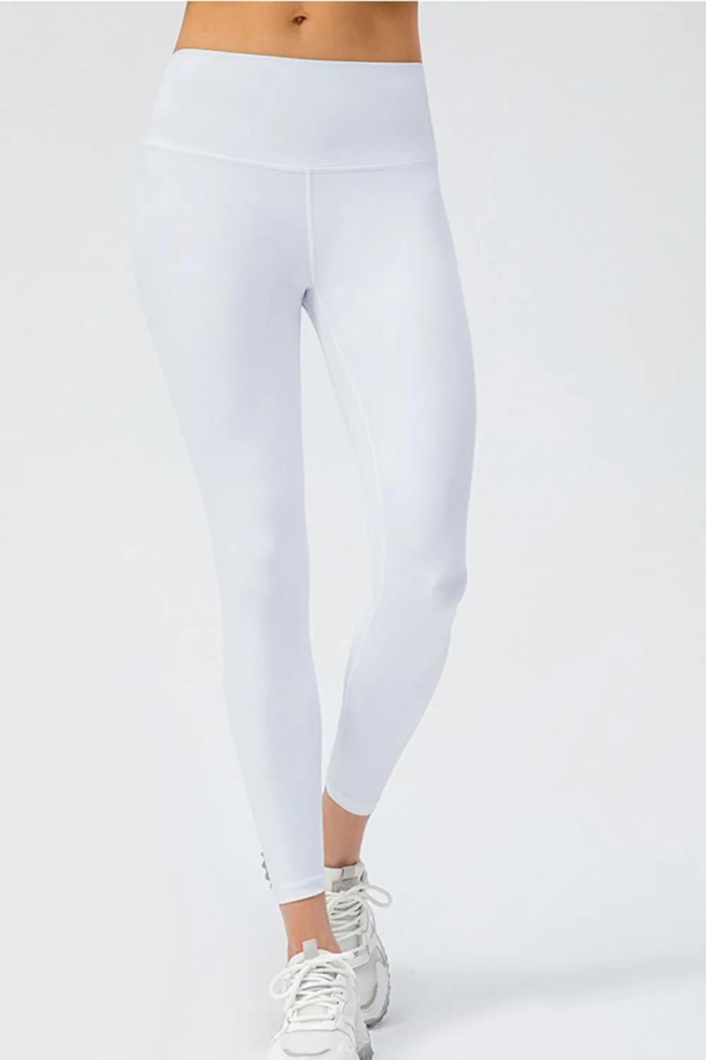Wide Waistband Slim Fit Active Leggings, image 6