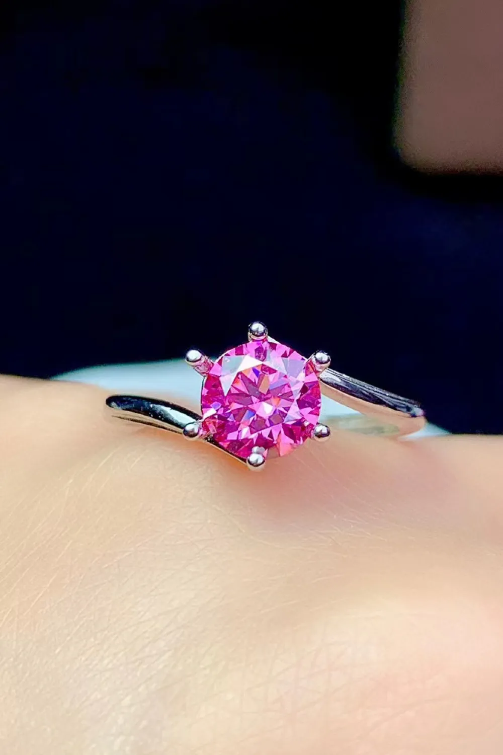 Can't Stop Your Shine 1 Carat Moissanite Ring, image 5