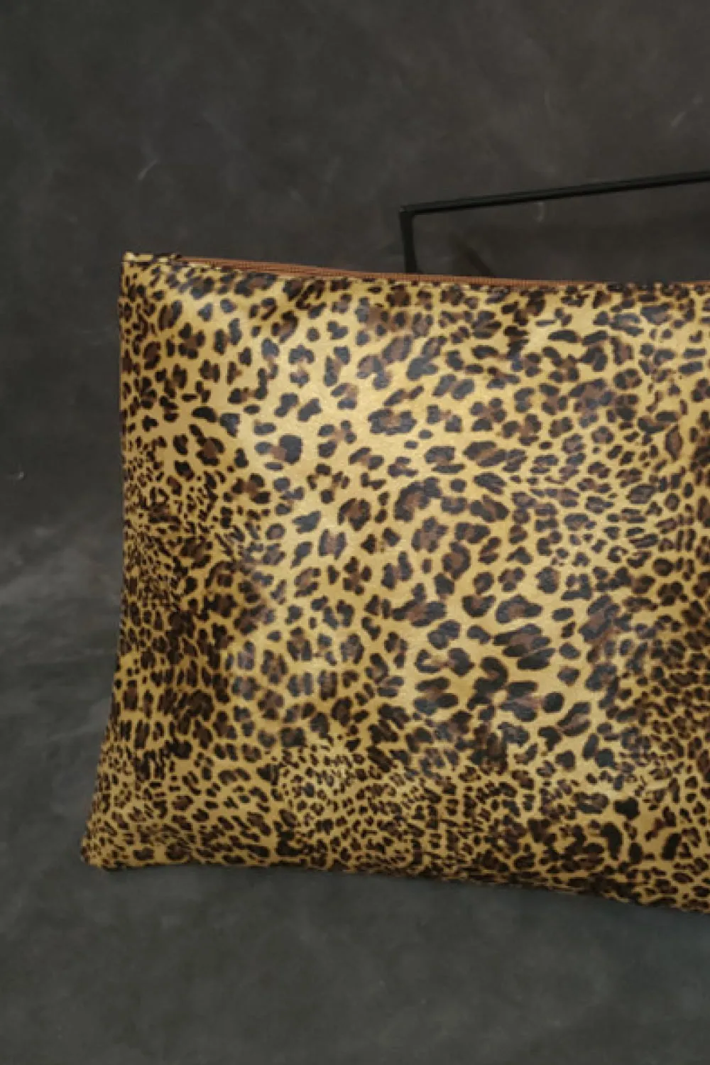 Leopard PU Leather Clutch, image 10