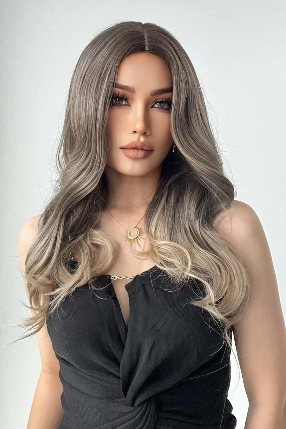 13*1" Full-Machine Wigs Synthetic Long Straight 24", image 8