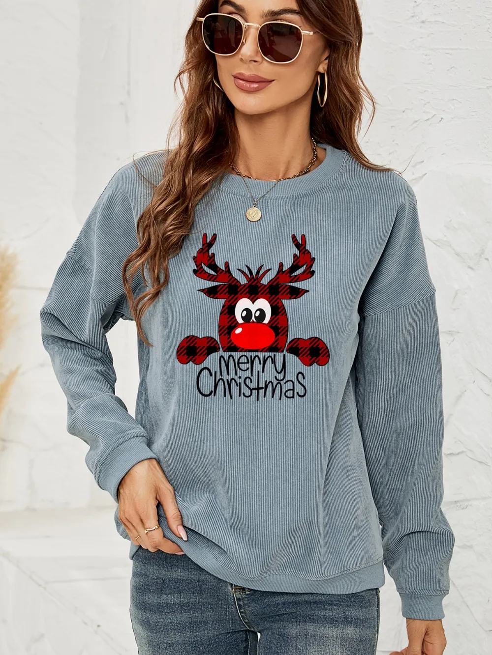 MERRY CHRISTMAS Graphic Sweatshirt, image 10