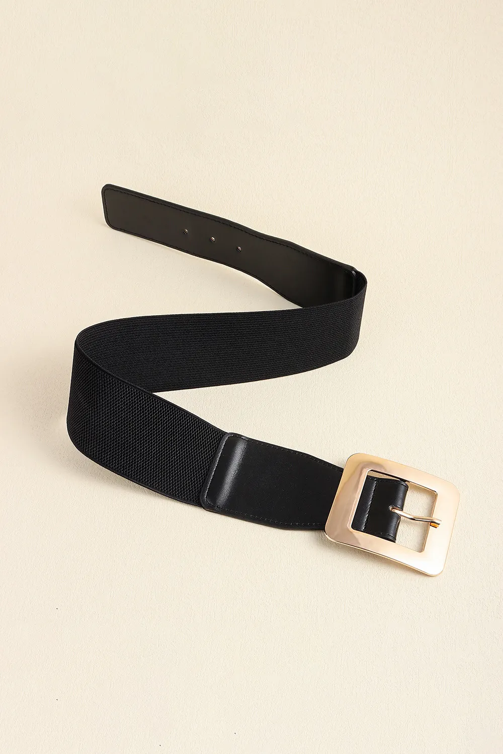 Alloy Buckle PU Leather Belt, image 5