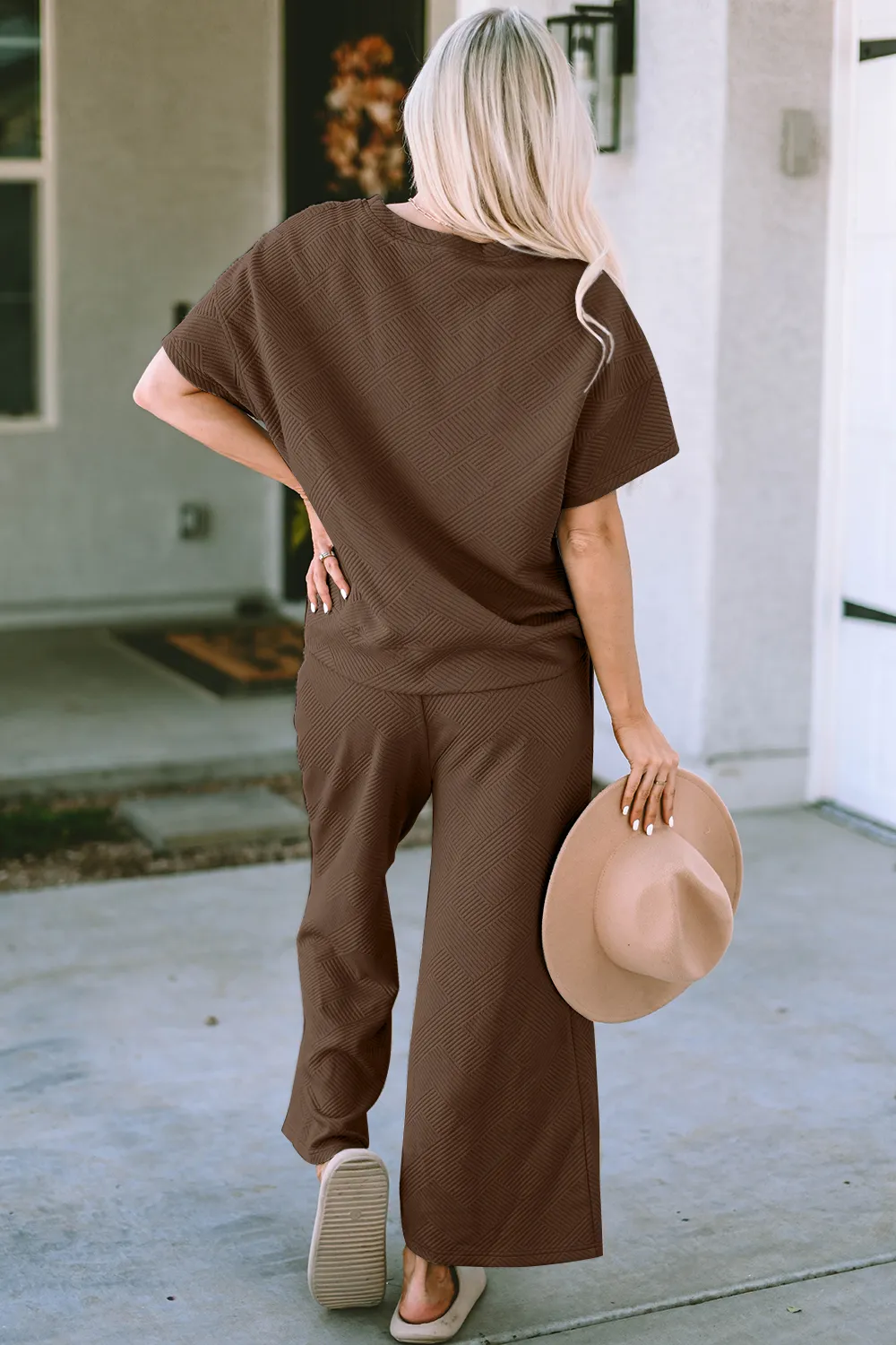 Short Sleeve Top and Pants Set, image 24