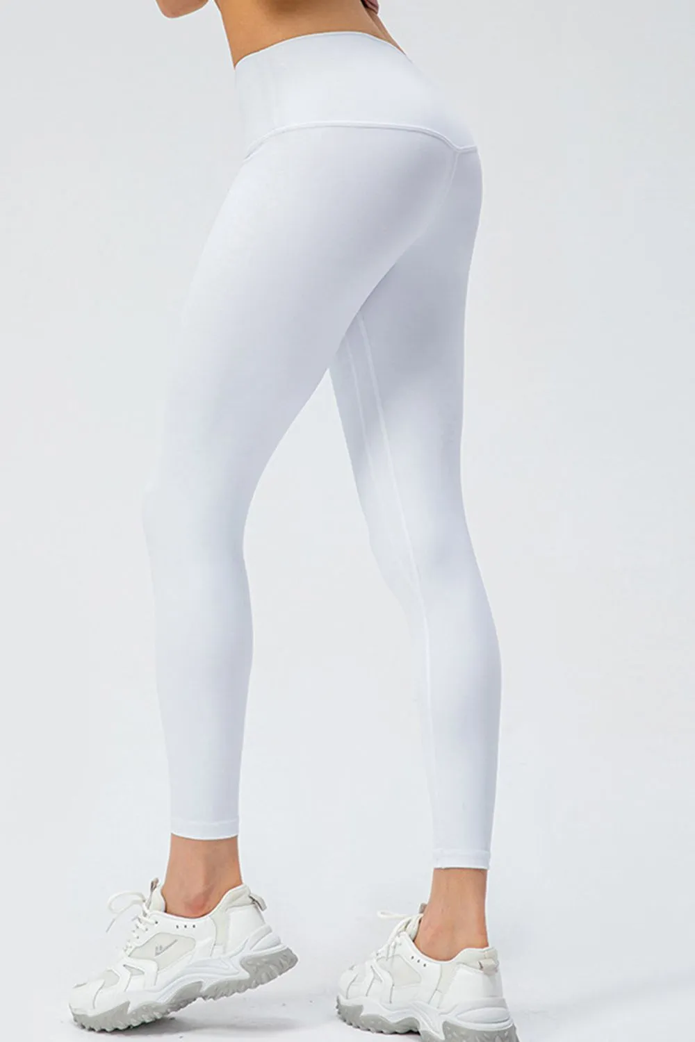 Wide Waistband Slim Fit Active Leggings, image 7