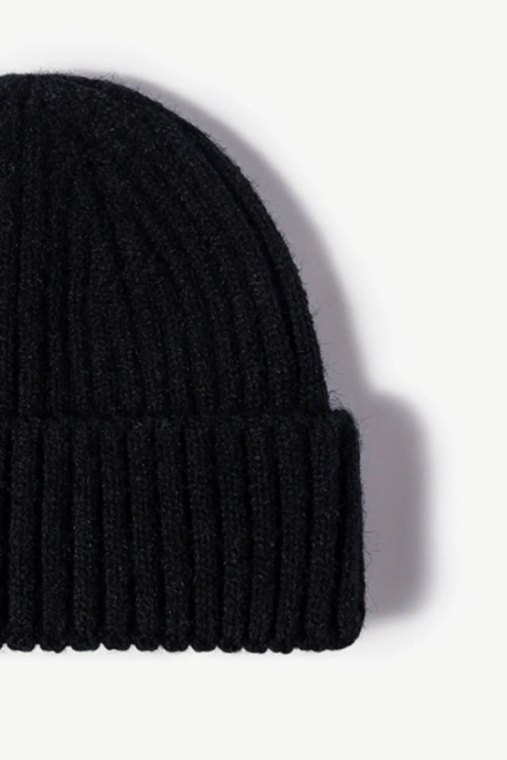 Rib-Knit Cuff Beanie, image 12