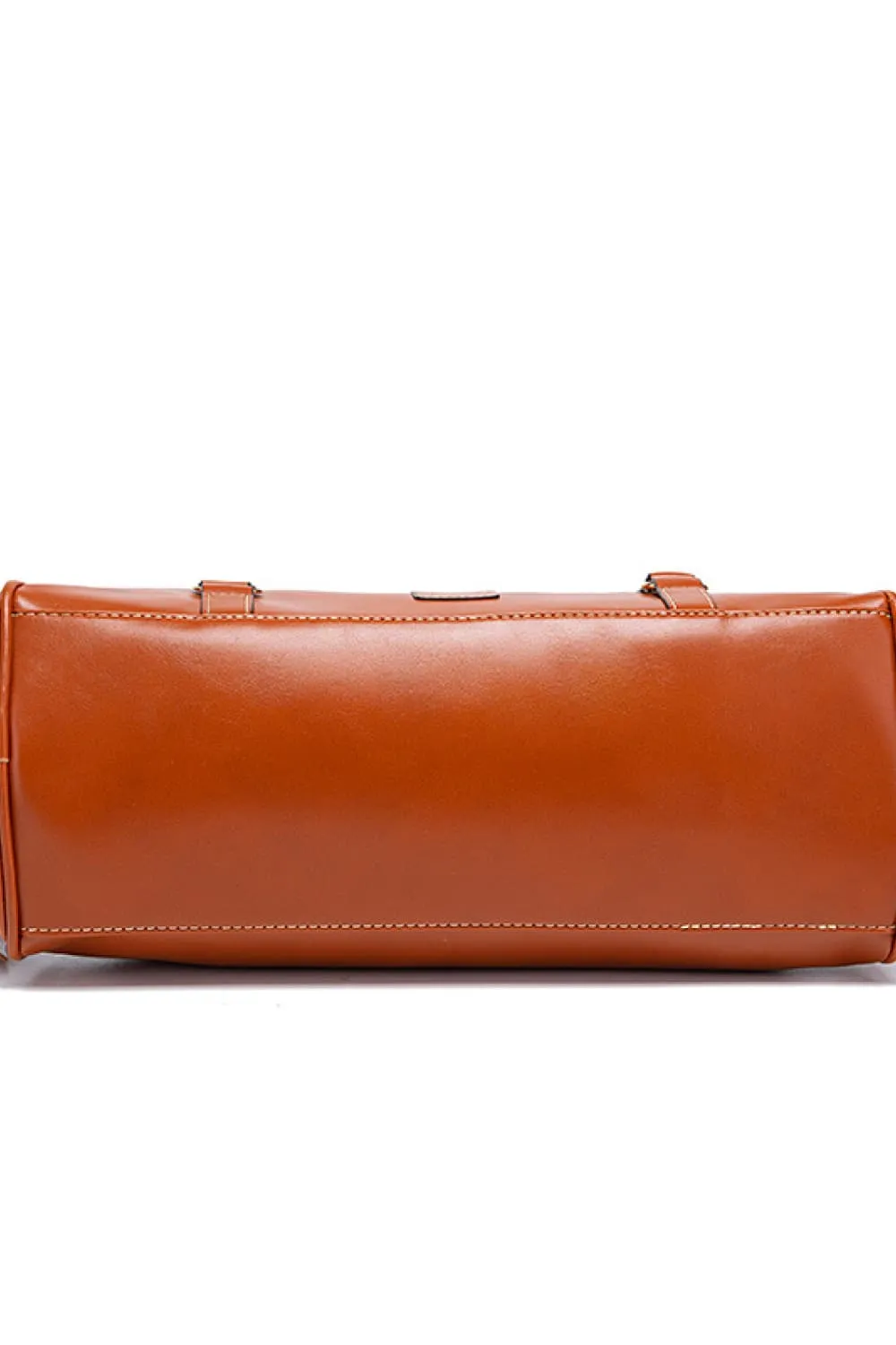 PU Leather Handbag with Tassels, image 6
