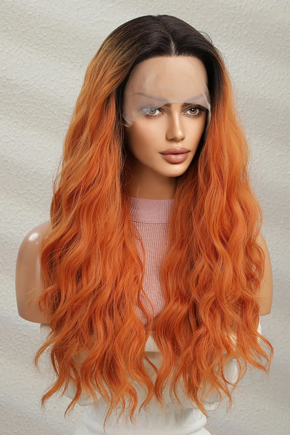 13*2" Lace Front Wigs Synthetic Long Wave 24" 150% Density, image 4