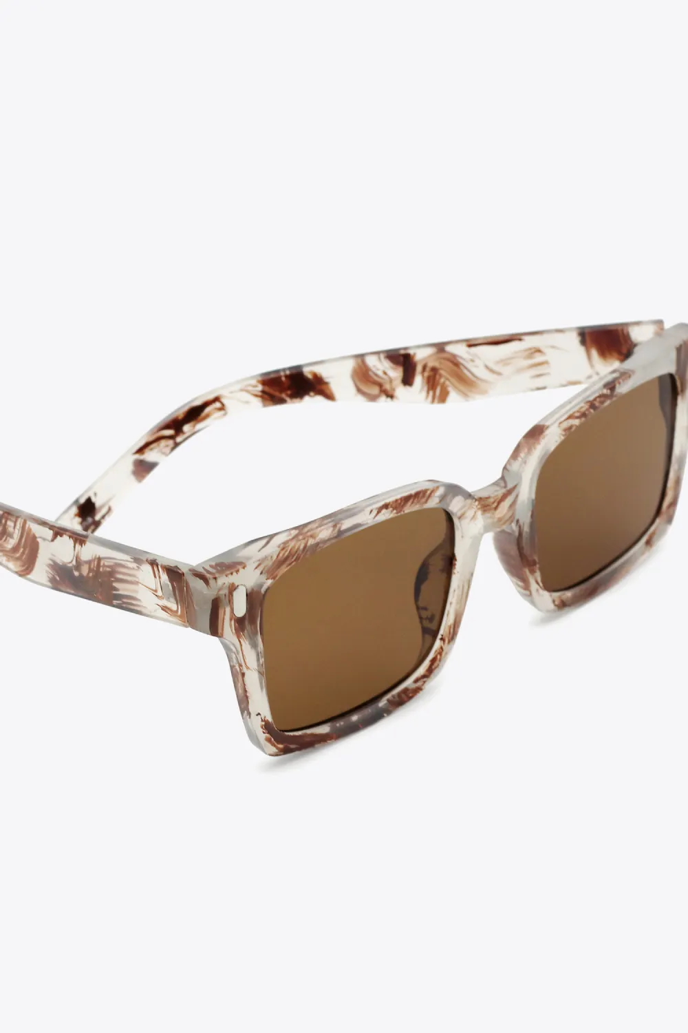 UV400 Polycarbonate Square Sunglasses, image 9