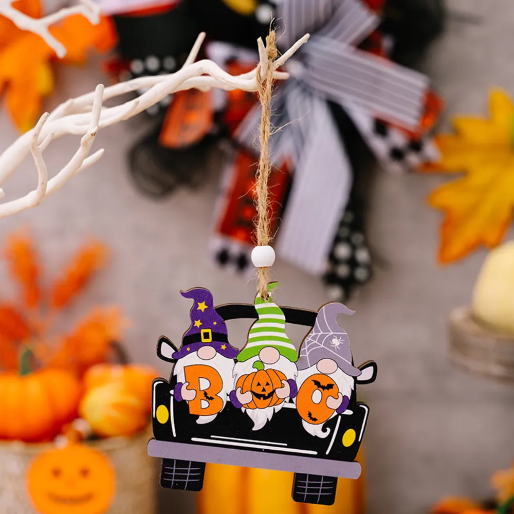 4-Piece Halloween Element Car-Shape Hanging Widgets, image 11