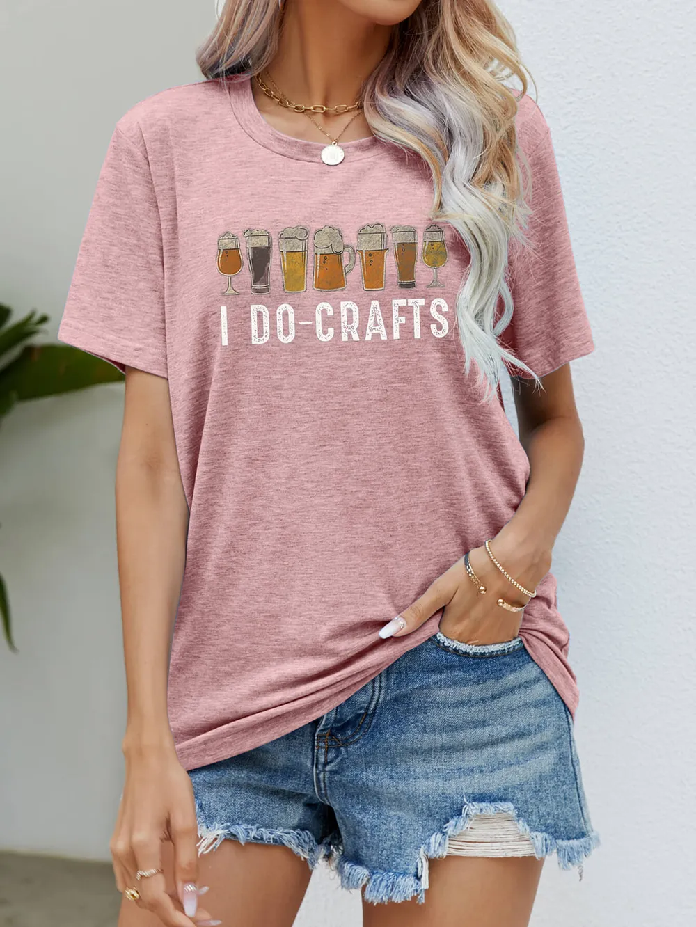 I DO CRAFTS Round Neck T-Shirt, image 16