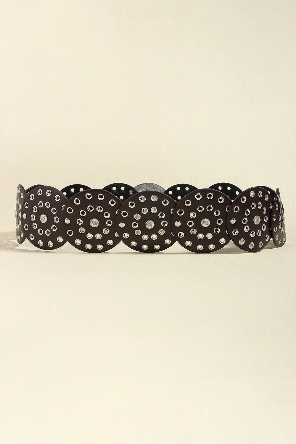 Vintage PU Leather Wide Belt, image 7