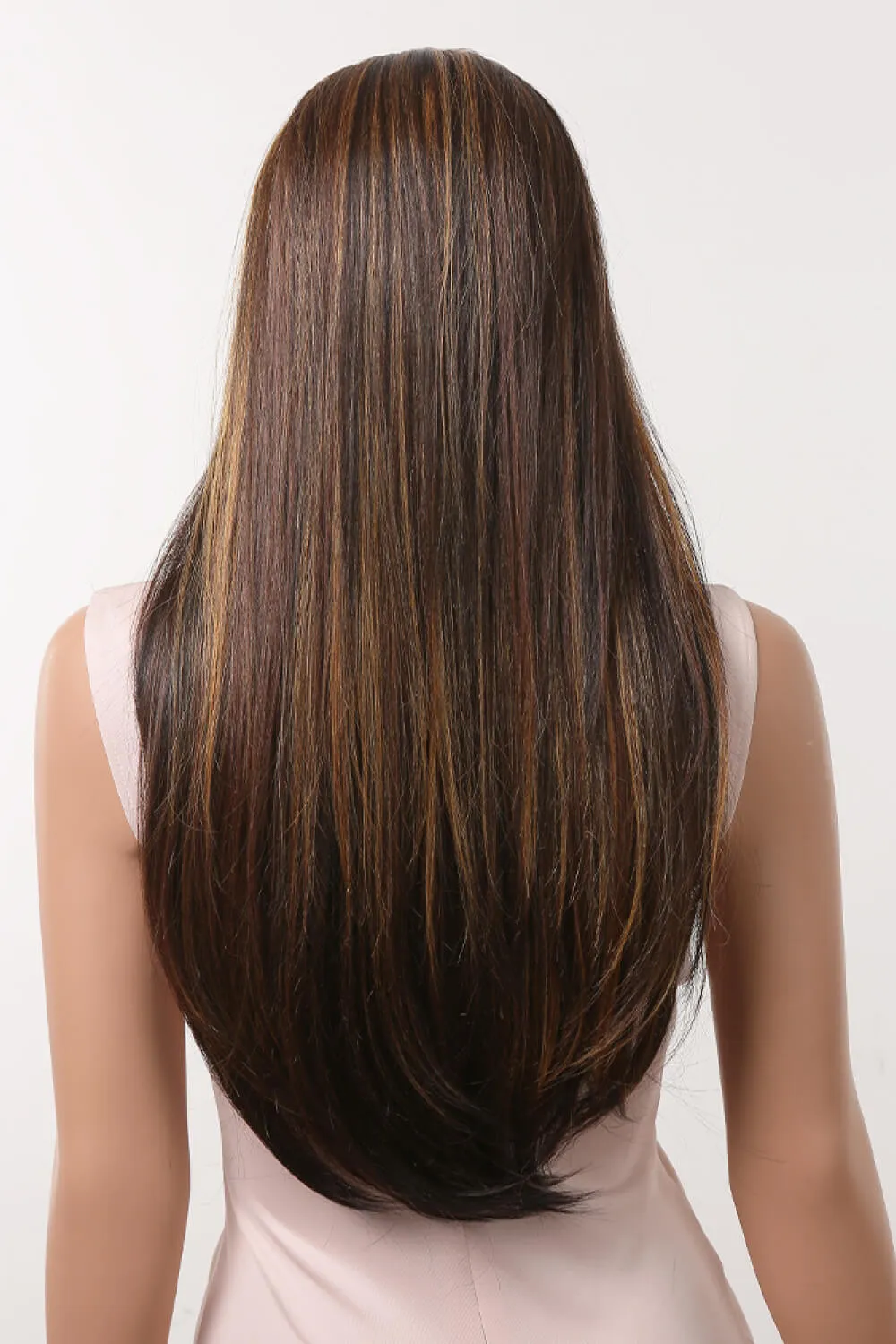 13*2" Lace Front Wigs Synthetic Long Straight 26" 150% Density, image 2