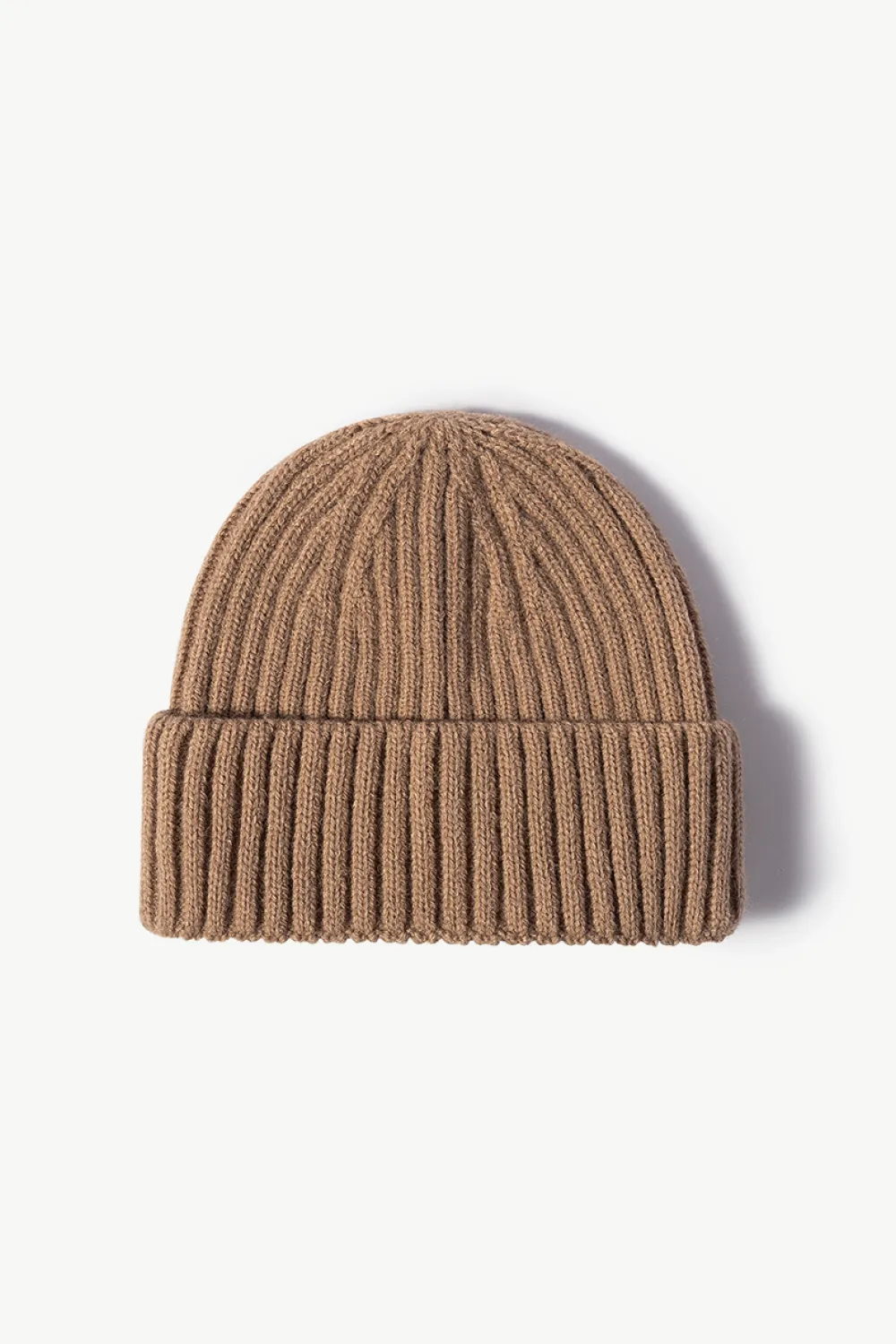 Rib-Knit Cuff Beanie, image 9