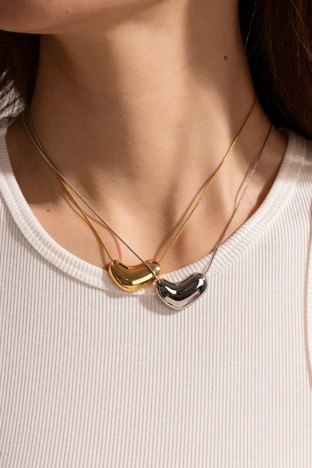 Heart Shape Pendant Necklace, image 6