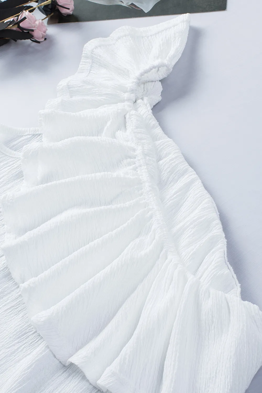 Ruffled One-Shoulder Tank, image 7