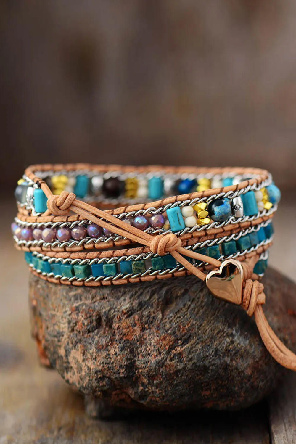 Heart Layered Bracelet, image 2