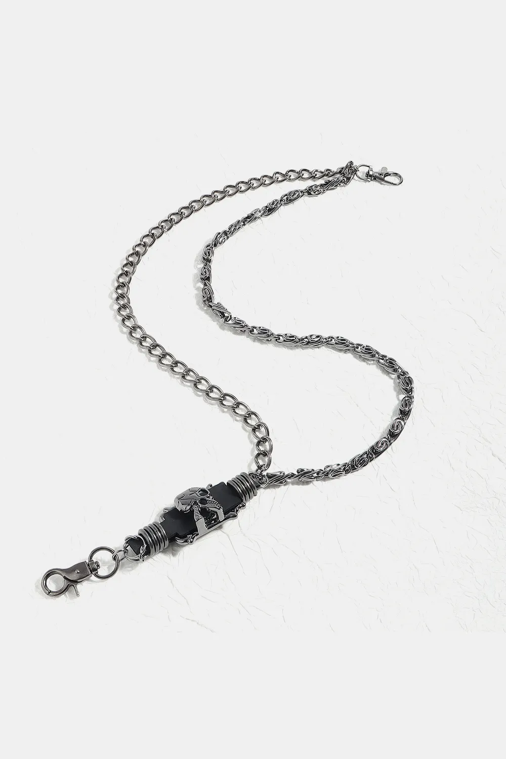 Double Layer Alloy Chain Belt, image 3