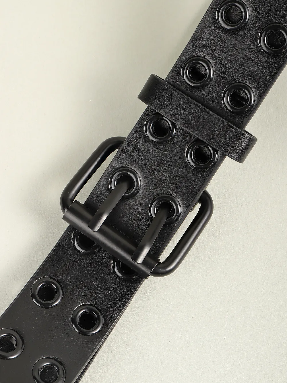 Grommet PU Leather Belt, image 22