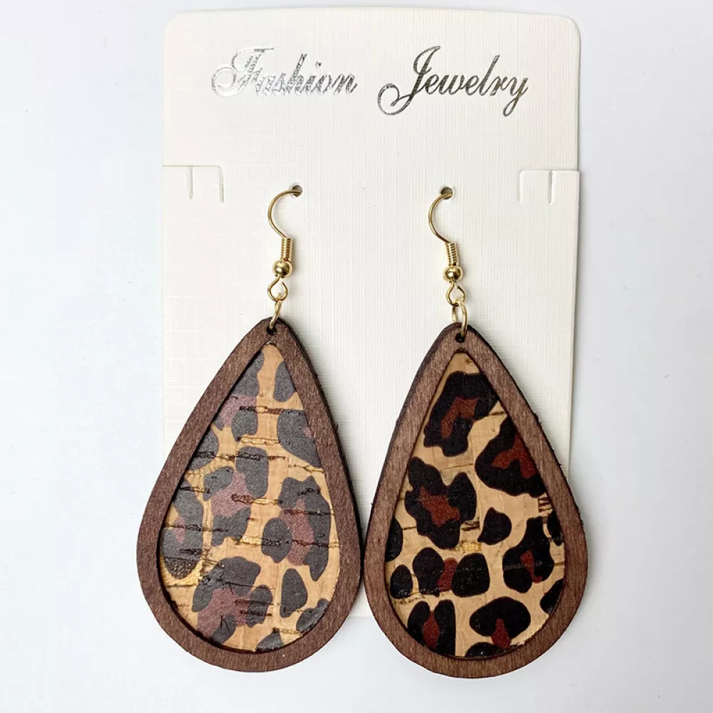 Teardrop Dangle Earrings, image 4