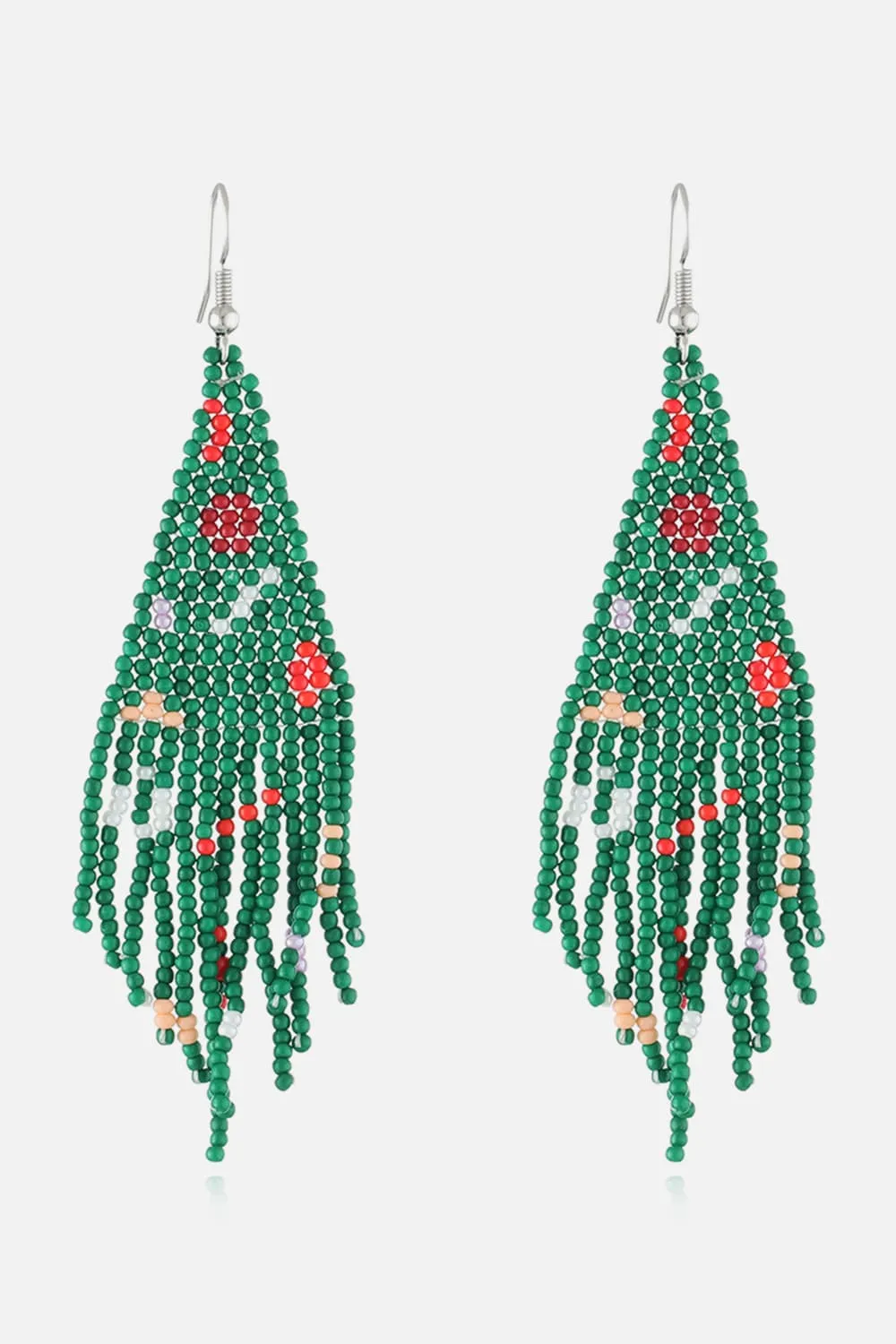 Christmas Beaded Earrings, image 4