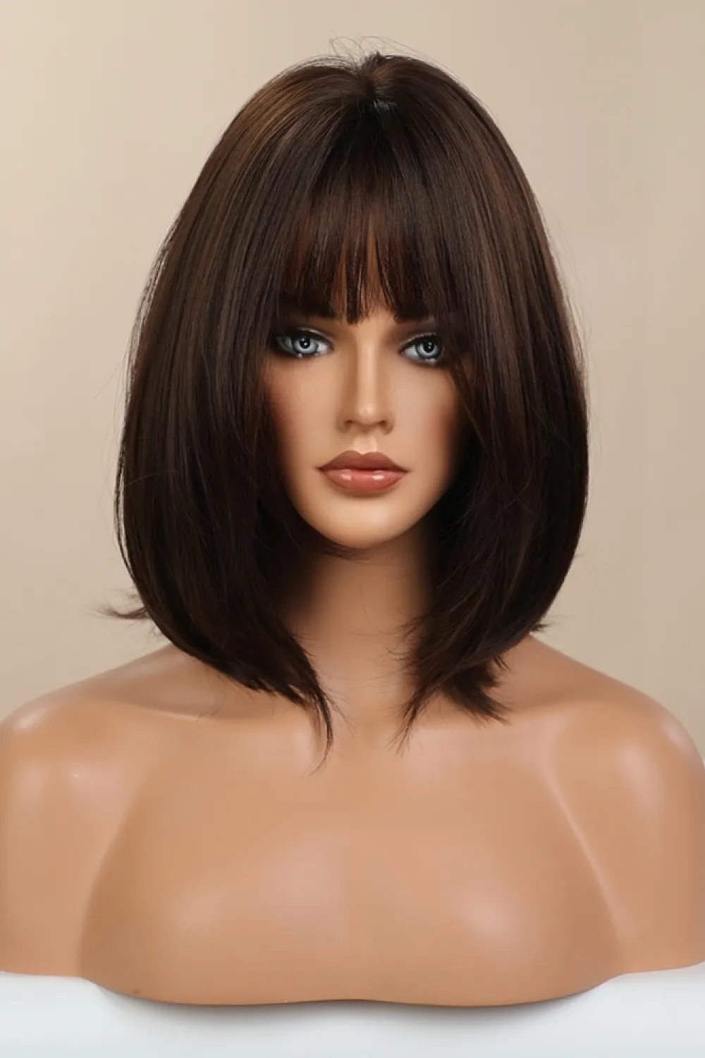 Full-Machine Bobo Synthetic Wigs 9'', image 8