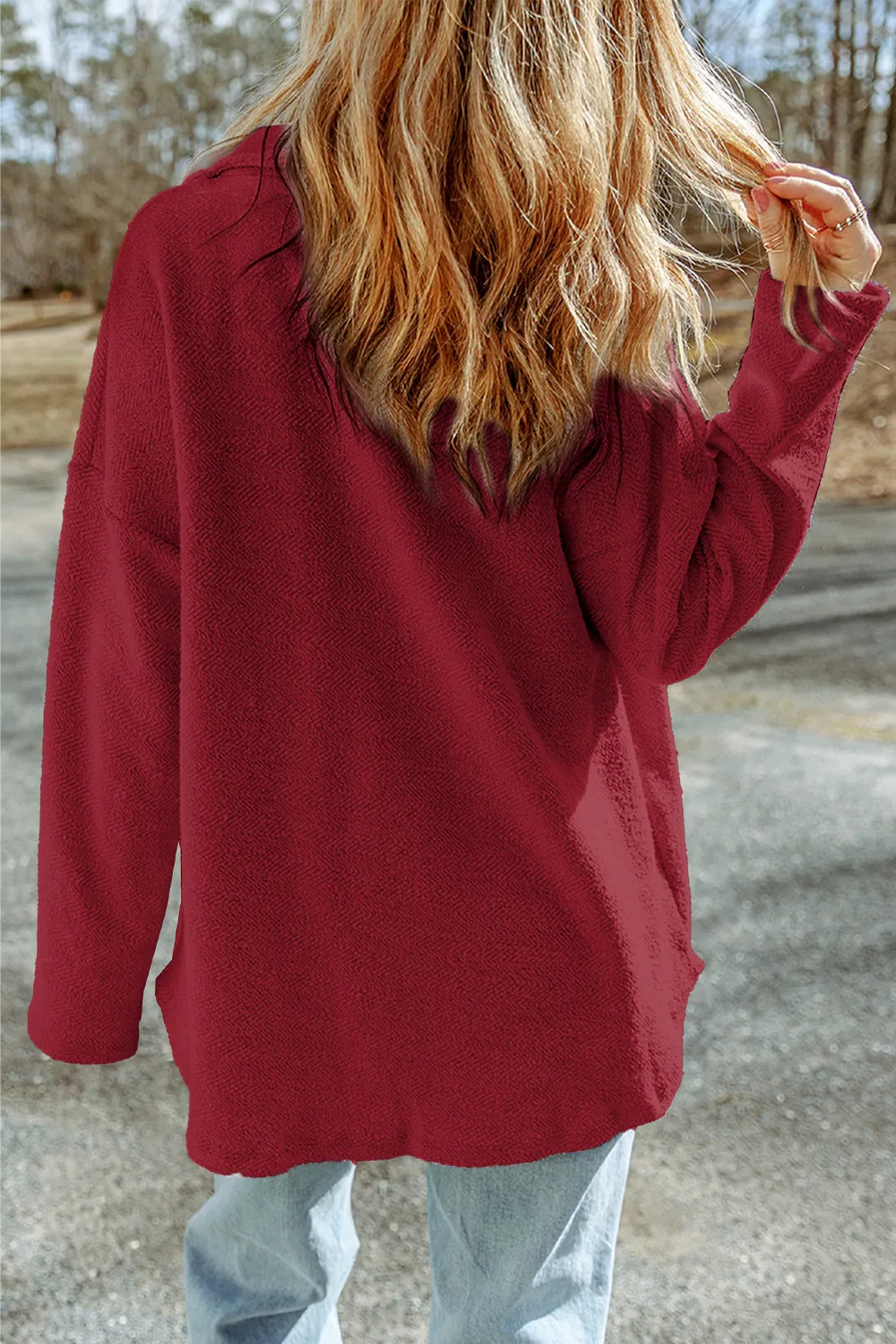 Button Down Long Sleeve Jacket, image 3