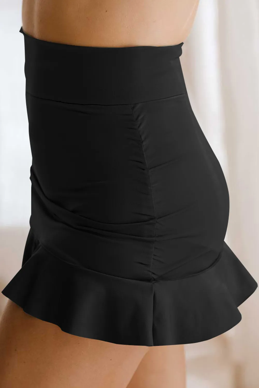 Ruffle Hem Swim Skort, image 4