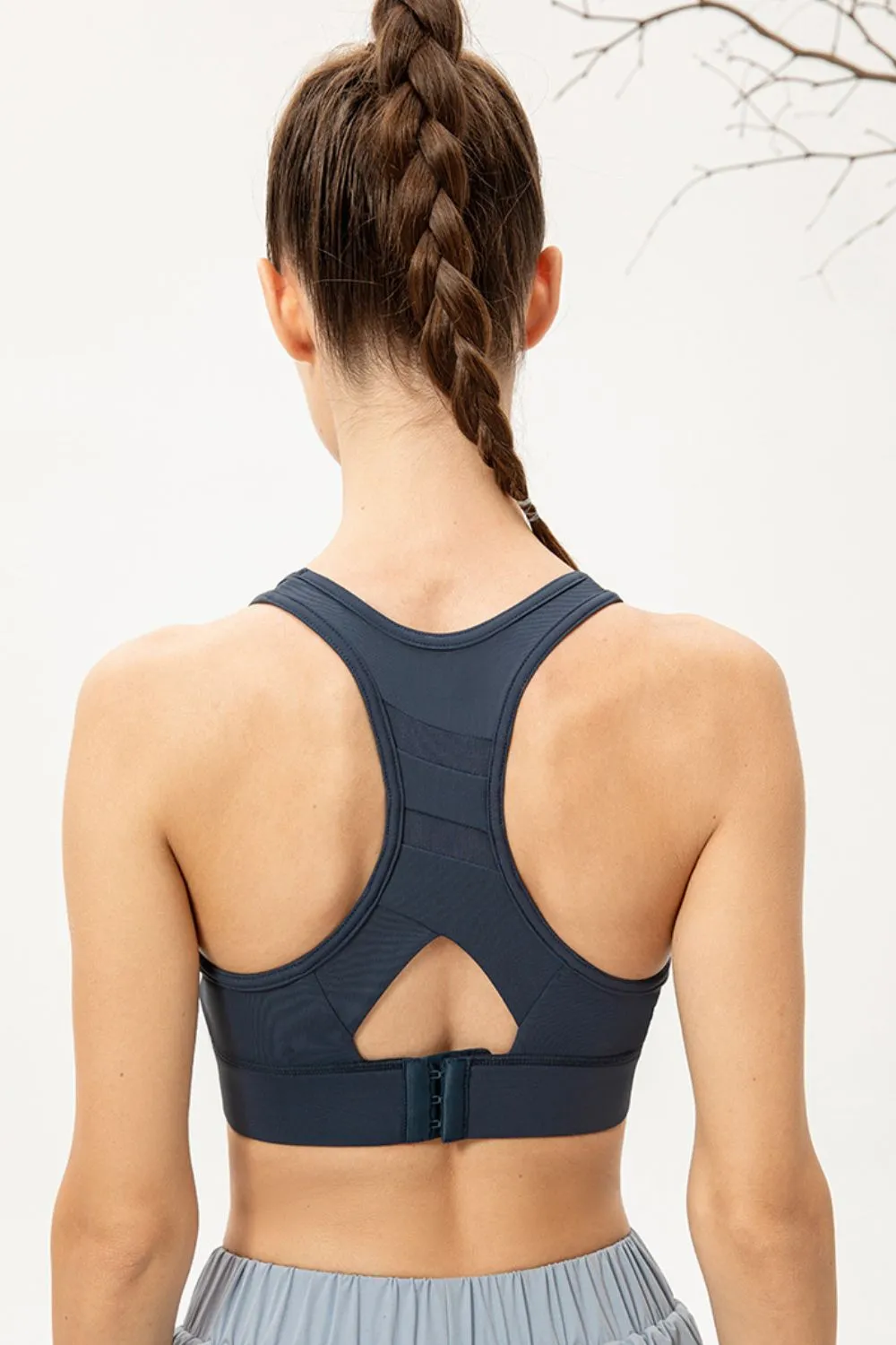 Scoop Neck Long Sports Bra, image 7