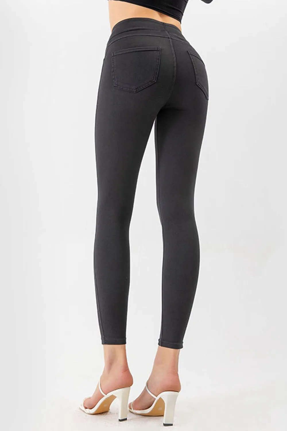High Waist Skinny Jeans, image 5